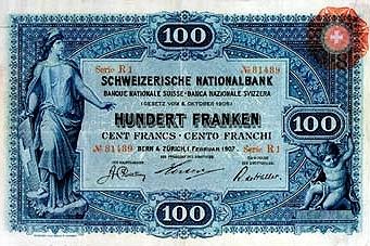 100 Franken 1907